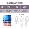 thumbnail image 3 of WEAIXIMIUNG Mens Swim Trunks 5 Inch Mens Summer Swimming Trunks Five Point Fashionable Swimming Trunks Long Swimming Trunks Hot Spring and Seaside Swimming Trunks, 3 of 7
