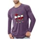 thumbnail image 2 of Blusas y camisas de manga larga con cuello redondo para hombre, deportivas, fitness, hogar, pijamas navideños estampados, camiseta de manga larga con cuello redondo, blusa de poliéster para hombre, 2 of 4