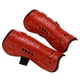 thumbnail image 5 of Espinilleras de Fútbol Kusrkot 1 par de luz suave para adultos rojo, 5 of 8