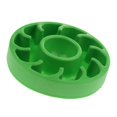 thumbnail image 1 of Slow Eating Food Bowl Gulping Feeder Verde Zulema Alimentador lento para perros y gatos, 1 of 8
