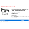 thumbnail image 2 of Left Exhaust Manifold - Compatible with 1988 - 1995 GMC K3500 5.7L V8 1989 1990 1991 1992 1993 1994, 2 of 2