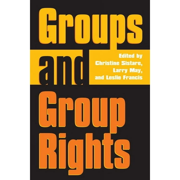 Groups and Group Rights, (Paperback)