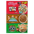Kellogg's TriFun Cereal Assortment Pack, Froot Loops, Cocoa Krispies