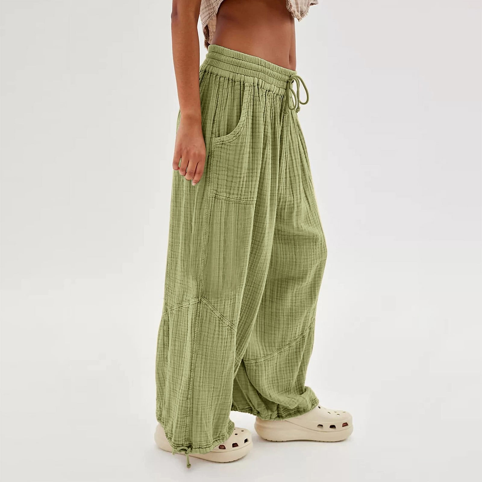 【COLOR iN ID】Mir Overfit Easy Pants DreamFlex Color Easy Pull-On Tapered | Appleseed's