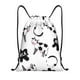 thumbnail image 1 of Fotbe Cute Cow and Milk Stains Bolsa Mochila con Cordón Estampada, Bolsa de Gimnasio Deportiva, Bolsa Cinch, Bolsa con Cordón para Hombres y Mujeres-Small, 1 of 6