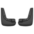 thumbnail image 3 of Fits 2017-2023 Honda Ridgeline Husky Liner Mud Flap 58901 Custom Mud Guards; Direct-Fit; Set of 2; Contoured; Without Logo; Black; Thermoplastic; Screw On, 3 of 3