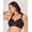 Black With Almond Lining, variant on Women's Coolest Smoothing Wireless Bra, Foam Cups Black With Almond Lining 42DD