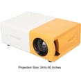 thumbnail image 3 of Miniproyector portátil de vídeo HD 1080P TFT LCD con control remoto AV VGA HD USB, para cine en casa, con bolsillo inteligente y para teléfono pequeño., 3 of 8