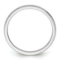 thumbnail image 5 of Auriga Fine Jewelry 10K White Gold 1.2mm Milgrain Stackable Band for Women Size- 10, 5 of 6