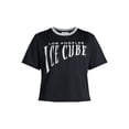 thumbnail image 5 of Ice Cube Women's Graphic Jersey with Short Sleeves, Sizes XXS-XXL, 5 of 5
