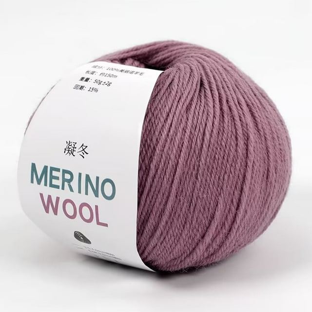 Yhmxh Wool Hand-woven Medium Coarse Scarf Hat Overcoat Wool Merinoss Wool Wool Cashmeres Yarn