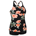 thumbnail image 4 of Firpearl Plus Size Bathing Suits for Women Two Piece Swimsuit Athletic Tankini Top with Shorts, 4 of 7