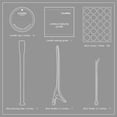 thumbnail image 3 of Kit de mechas para velas CandMak 60 mechas de algodón con herramientas para velas de 6 cm, 3 of 6