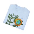 thumbnail image 5 of Be Kind To Earth, Gildan Unisex Softstyle T-Shirt, Graphic Tee, S-3XL, 5 of 6