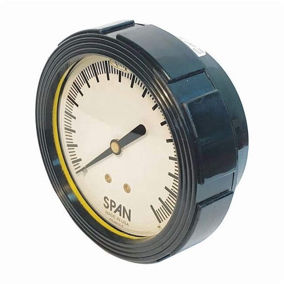 Span Pressure Gauge,3-1/2" Dial Size LFC-220-3030-G