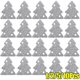 thumbnail image 3 of 10/1 piezas de cubiertos de árbol de Navidad, cuchillos, tenedores, fundas para mesa, decoraciones para el hogar, vajilla de cocina, bolsa para envolver vajilla navideña, 3 of 5