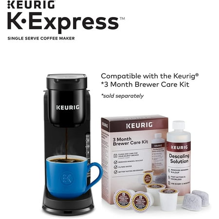 Keurig K-Express Coffee Maker, Single Serve K-Cup Pod Coffee Brewer, Black