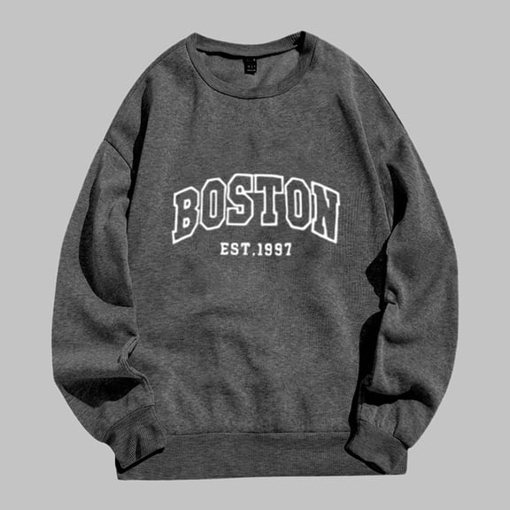 Oversized Sweatshirt for Women Crewneck Long Sleeve Casual Tops Graphic Hoodies Pullover Sweater