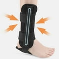 thumbnail image 6 of Merotable Ankle Joint Broken Leg Foot Guard Plate Sprain Splint Ankle 1Pc Sports Ankle Brace Joint Protection Injury with Fracture, 6 of 6