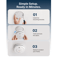 thumbnail image 5 of X-Sense Smoke Alarm, 10-Year Battery Life Fire Alarm with LED Indicator, 2-Pack, 5 of 7