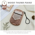 thumbnail image 4 of Kalimba Thumb Small Piano 8-Key Wooden Finger Piano Musical Instrument, 4 of 8