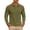 Army Green, variant on Polo Shirts for Men Long Sleeve Casual Midweight Elbow Patches Lapel Collar Waffle Shirt Fall Pullover Shirts