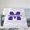 Black, variant on Mount Union Purple Fleece Blanket, Very Soft Microfiber Flannel Blanket for Couch Warm and Cozy for All Seasons