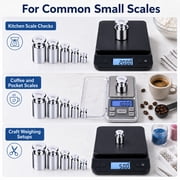 5 Piece M1 Calibration Weights Set 1g 2g 5g 10g 20g for Digital Scale