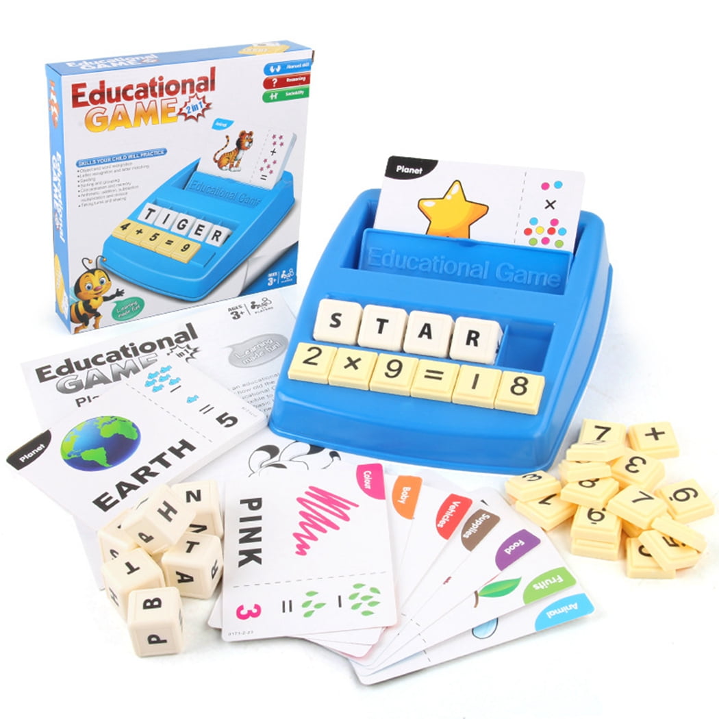 Details about   Upgraded Matching Letter Game for Kids Preschool Learning Educational Toys for 3 