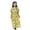 R/1075Yellow, variant on Vividxx Girls Ethnic Floral Print Long Sleeve Dress Arabic Middle Traditional Outfits Sets Southeast Asian Casual Tunic For Kids Daily Wear Toddler O-Neck Relaxed Fit Dailywear