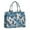 Lightblue Butterfly Sparkle, variant on Large Capacity Tote Bag,White Butterfly Orange Pattern Handbag Fashion Luxury Tote Bag,15.7"x13"x 5.1" Inches,Laptop Compatible
