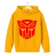 thumbnail image 3 of Sudadera con capucha para niños y niñas, ropa de calle de moda, informal, con estampado de Transformers, para otoño, 3 of 5