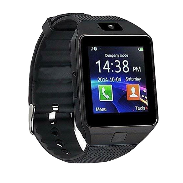 DZ09 2G SIM Phone Call Support Camera Wrist Watches for for for black