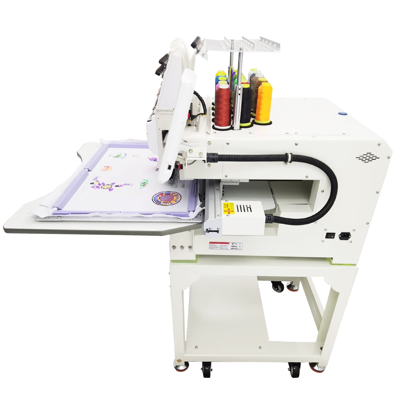 15 Needles Automatic Embroidery Machine Flat Garments Hat Computerized Embroidery Machine