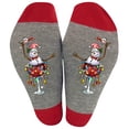 thumbnail image 3 of PRETXORVE Christmas Decorations, Christmas Ornaments, Christmas Winter Socks Men Women Color Patchwork Breathable Long Socks, 3 of 3
