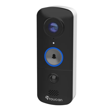 Toucan V3 Wireless 1080p Video Doorbell No Monthly Fee Required TVD300D