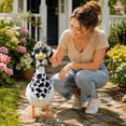 thumbnail image 5 of Porch Goose Cow Print Outfit for 23 Inch Goose Statue, Garden Goose Clothes with Hat, Sunglasses and Bandana, Outdoor Yard Lawn Patio Decor Accessories, 5 of 5