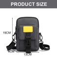 thumbnail image 2 of Bolso de mensajero para hombre, bolso de hombro de nailon para exteriores para hombre, bolso de pecho para teléfono móvil a la moda, 2 of 5
