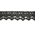 thumbnail image 4 of 5/8",3/4",1",1.25",1.75",2", 2.5", 3",3.25" Embroidered Black Venice Lace Trim, 4 of 7