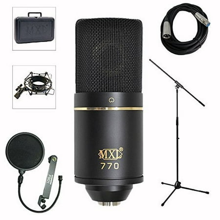 MXL 770 Professional Studio Condenser Mic Recording