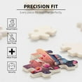 thumbnail image 5 of 500 Pcs Flower Crown Elephant Jigsaw Puzzle For Adults Charming Animal Puzzle Relaxing Challenging Activity Vibrant Artwork Great Gift Idea For Puzzle Lovers Men Women Elders Birthday Gift, 5 of 6