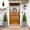 A, variant on Artificial Cedar Topiary Tree, Faux Outdoor Potted Shrub with Ground Spike, 17.7 Inch Greenery Decoration, Front Porch and Garden Decor