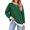 Dark Green, variant on Fantaslook Color Block Sweatshirts for Women Crewneck Long Sleeve Oversized Pullover Tops Casual Fall Outfits