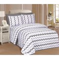 thumbnail image 1 of Beverly Hills 1800 Series Ultra-Soft Printed 6 PC Sheet Set (CalKing, Lambrt), 1 of 3