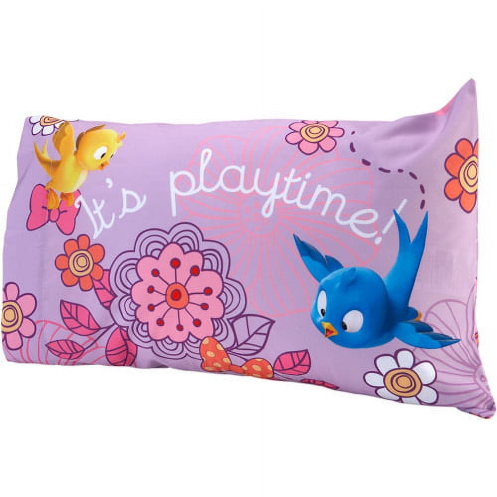 Disney Minnie Mouse Fluttery Friends 4-Piece Toddler Bedding Set