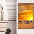 thumbnail image 1 of Design Art - Colorful African Village Huts View, 1 of 3