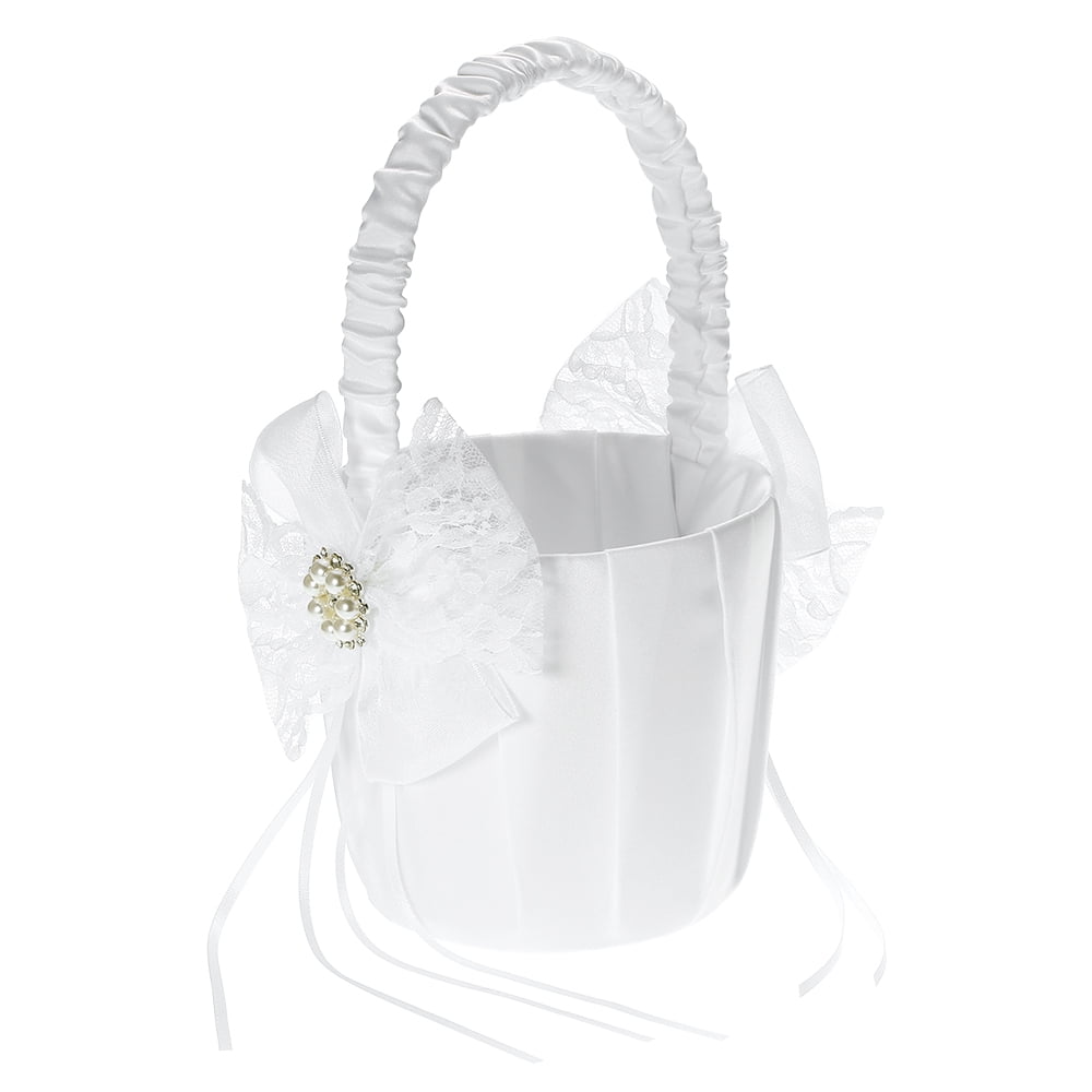 flower girl bags ivory