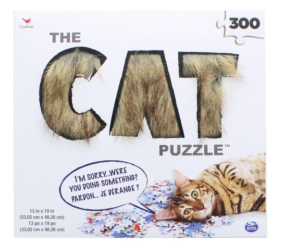Faux Fur 300-Piece Cat Puzzle - image 1 of 2