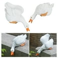 thumbnail image 1 of Duck Landscape Ornaments, Exquisite Fade  Gaeden Duck Sculpture 2pcs Decorative  For Office For Porch, 1 of 8