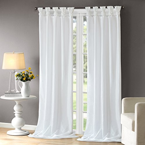 Emilia Window Curtain White 120" Panel